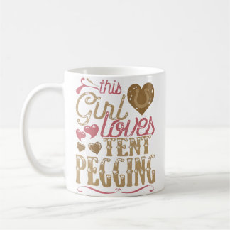 Caneca De Café Estaca de Tenda Cavalgada Cavaleiro