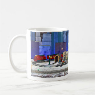 Caneca De Café Estação da União, Modelo de Trem Exposição, Kansas