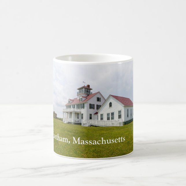 Caneca De Café Estação de Guarda Costeira Eastham Massachusetts (Centro)
