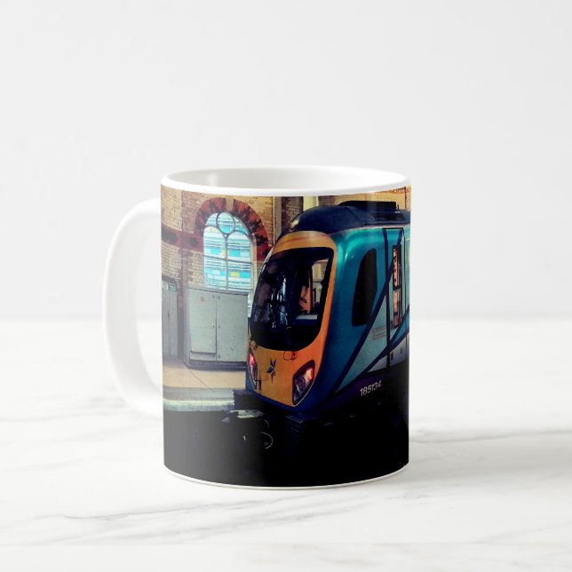 Caneca De Café Estação Manchester (Frente Esquerda)