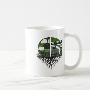 Caneca De Café Estádio de Futebol Retro Ll Design Natureza 