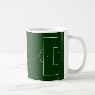 Caneca De Café estádio de futebol verde