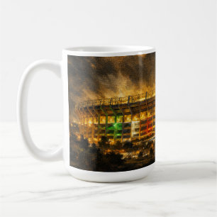 Caneca De Café Estádio Elegante México na Copa do Mundo da Cidade