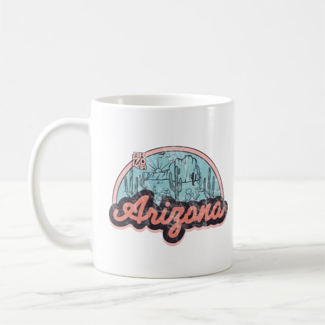 Caneca De Café Estado da Arizona (Esquerda)