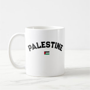 Caneca De Café Estado da Palestina Universidade da Varsity Styl