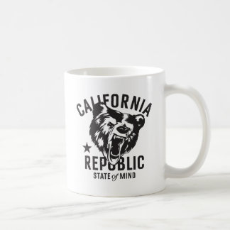Caneca De Café Estado de ânimo da república de Califórnia