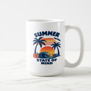 Caneca De Café Estado de Espírito de Verão