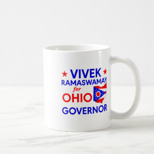 Caneca De Café Estado De Excelência Vivek Ramaswamy Para O Gover