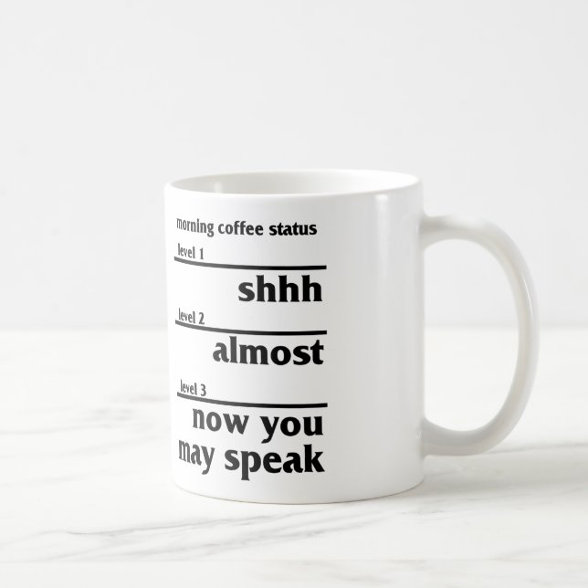 Caneca De Café Estado do café da manhã (Direita)