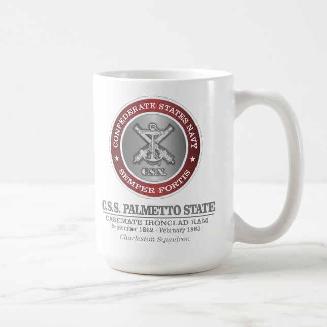 Caneca De Café Estado do Palmetto CSS (SF) (Direita)