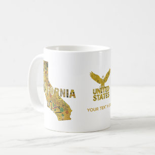 Caneca De Café Estados Unidos - Califórnia