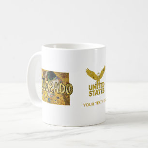 Caneca De Café Estados Unidos - Colorado