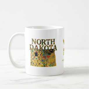Caneca De Café Estados Unidos - Dakota do Norte