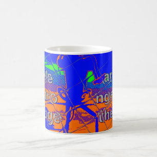 Caneca De Café Estados Unidos Esperança Psicodélica: Arte de Unid