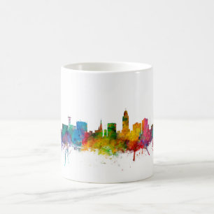 Caneca De Café "Estados Unidos", EUA, da "skyline cidade",