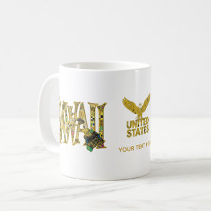 Caneca De Café Estados Unidos - Havaí