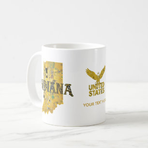 Caneca De Café Estados Unidos - Indiana