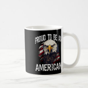 Caneca De Café Estados Unidos Orgulhoso de ser um americano