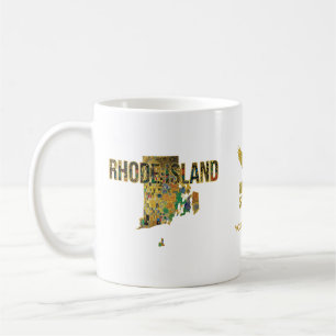 Caneca De Café Estados Unidos - Rhode Island