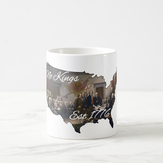 Caneca De Café Estados Unidos Sem Reis 1776 (Centro)