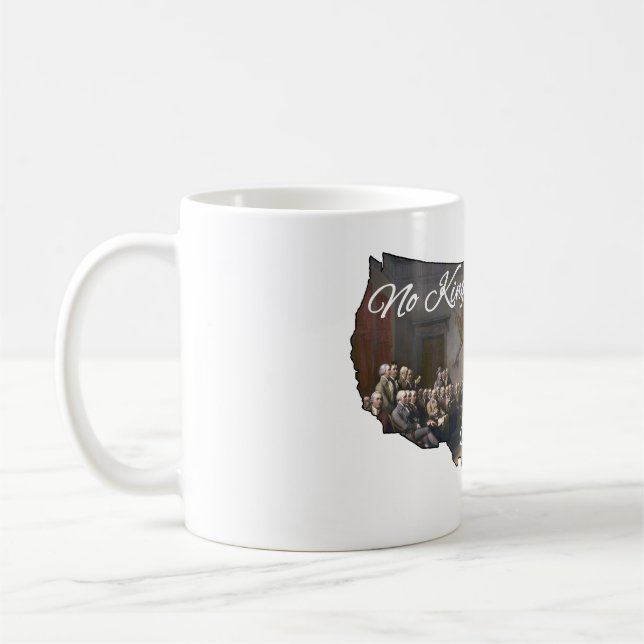 Caneca De Café Estados Unidos Sem Reis 1776 (Esquerda)