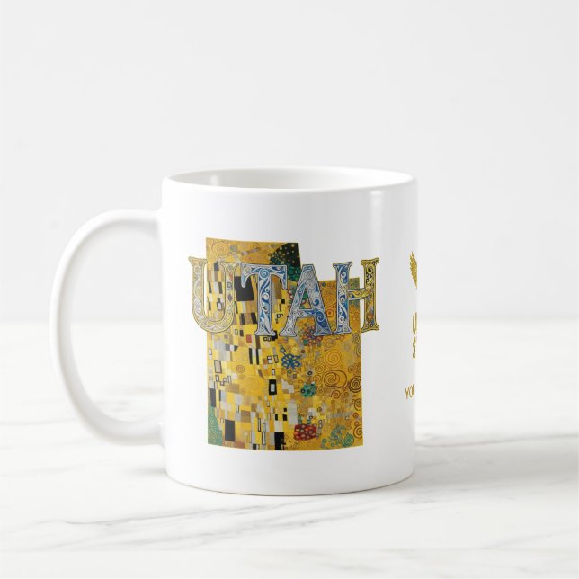 Caneca De Café Estados Unidos - Utah (Esquerda)