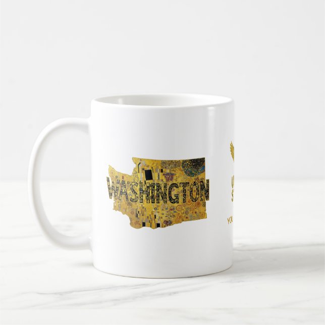 Caneca De Café Estados Unidos - Washington (Esquerda)