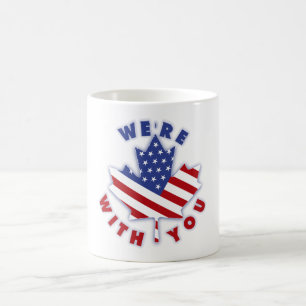 CANECA DE CAFÉ ESTAMOS COM VOCÊ CAFÉ MUG
