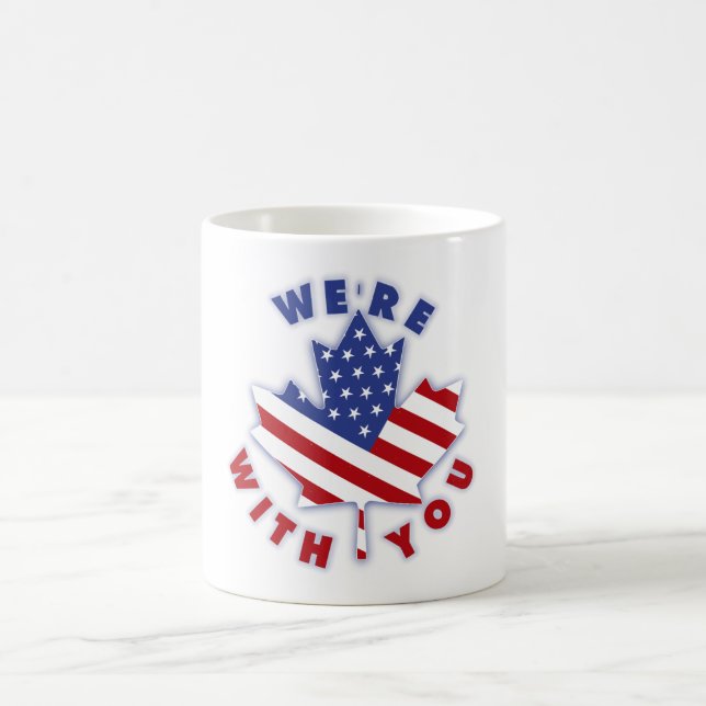 CANECA DE CAFÉ ESTAMOS COM VOCÊ CAFÉ MUG (Centro)