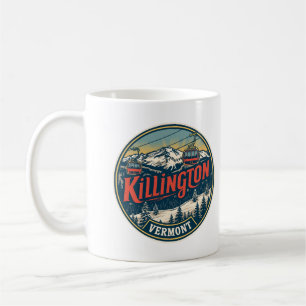 Caneca De Café Estância de esqui KILLINGTON Vermont montanhas vin