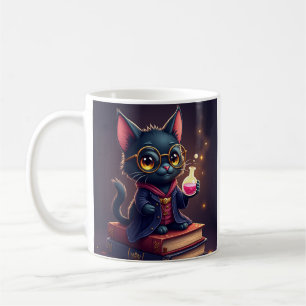 Caneca De Café Estante de Leitura Dark Academia BookTok Poção Mág
