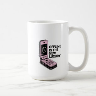 Caneca De Café Estar offline é o novo luxo