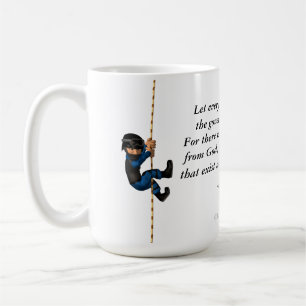 Caneca De Café Estar sujeito às autoridades