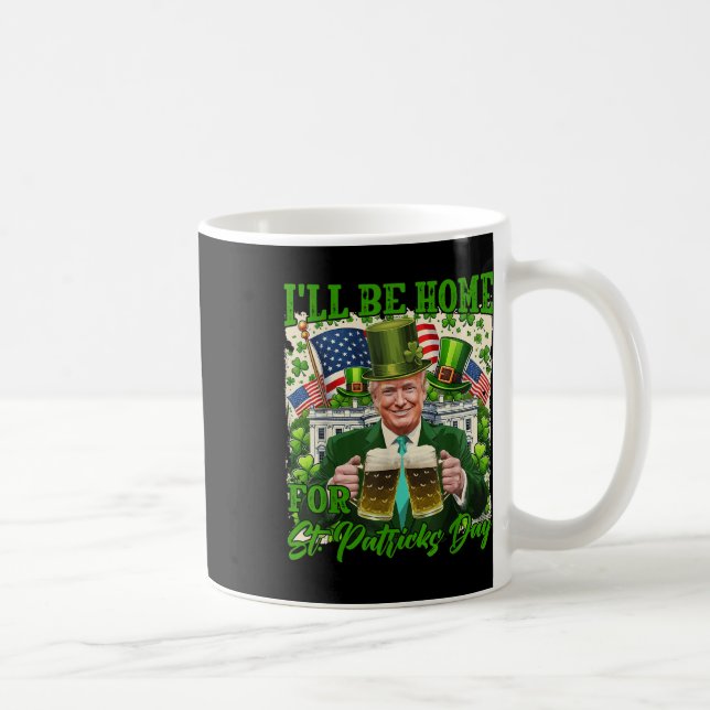 Caneca De Café Estarei Em Casa Para Ruas. (Direita)