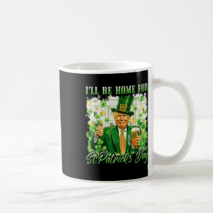 Caneca De Café Estarei Em Casa Para Ruas.