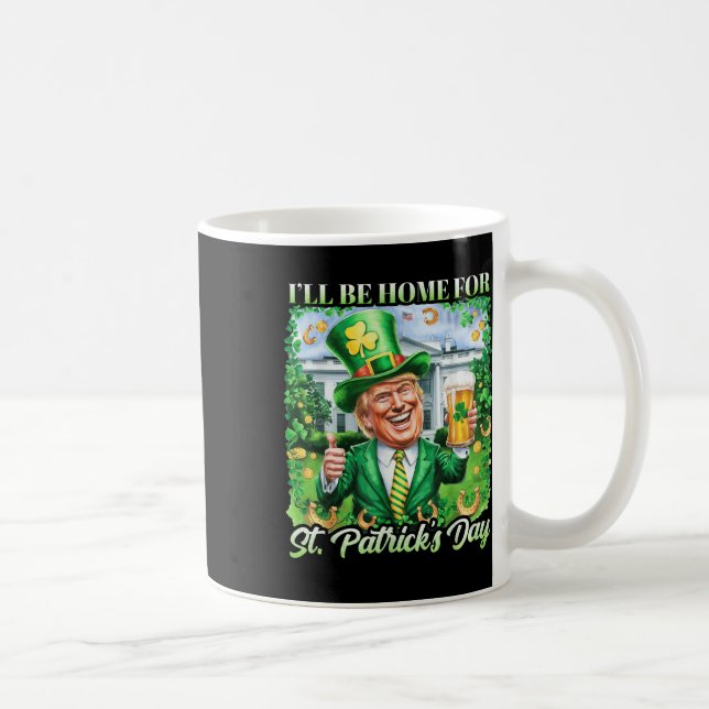 Caneca De Café Estarei Em Casa Para Ruas. (Direita)