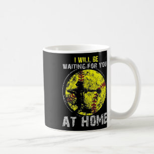 Caneca De Café Estarei esperando Catcher Homeplate Softll Vender