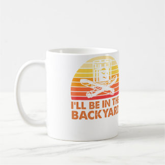 Caneca De Café Estarei No Quintal Vinho E Charuto