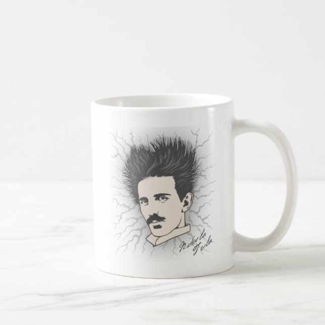 Caneca De Café Estática II de Tesla (Direita)