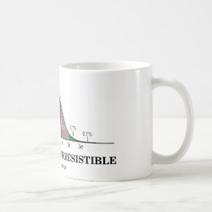 Caneca De Café Estatìstica irresistível (humor do Stats)