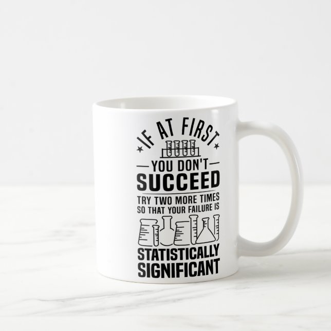 Caneca De Café Estatísticas engraçadas Presente de ciência de bri (Direita)