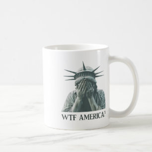 Caneca De Café Estátua Americana Da Liberdade
