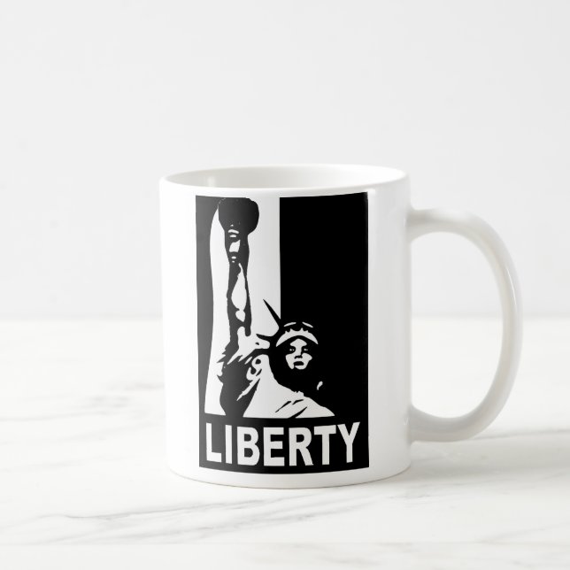 Caneca De Café Estátua da Liberdade (Direita)