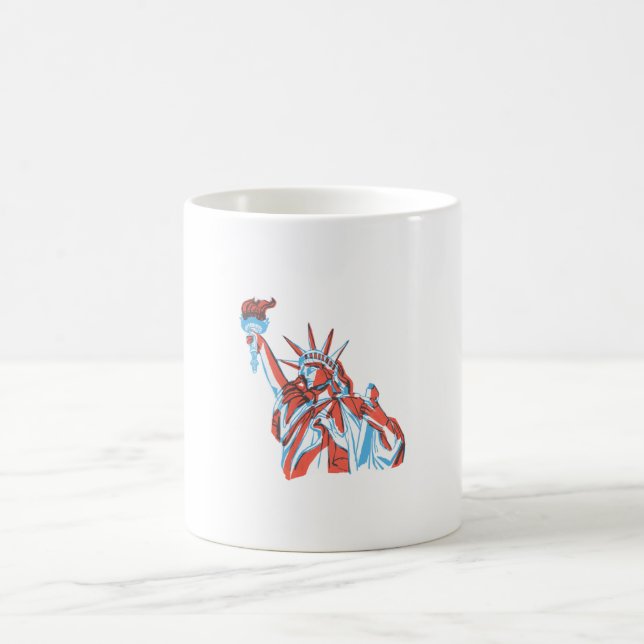Caneca De Café Estátua da Liberdade (Centro)
