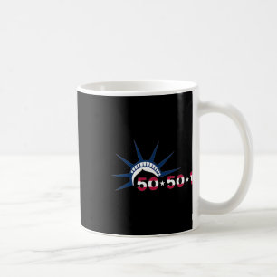 Caneca De Café Estátua da Liberdade Contra o Movimento de Protest