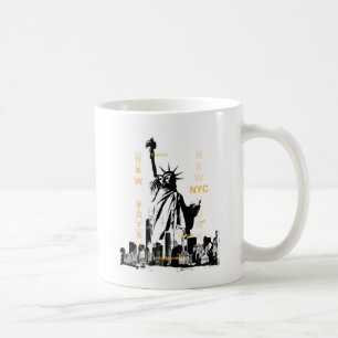 Caneca De Café Estátua da liberdade de Ny Nyc da Nova Iorque