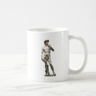 Caneca De Café Estátua de David com tombadilho