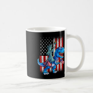 Caneca De Café Estátua Dino Da Liberdade 4 De Julho Camisas Amer
