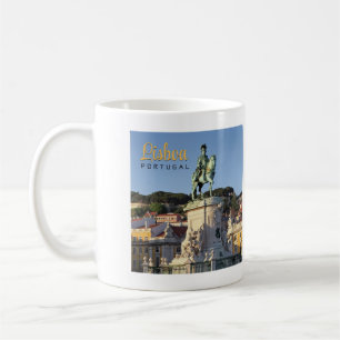 Caneca De Café Estátua equestre do Rei José I, Lisboa