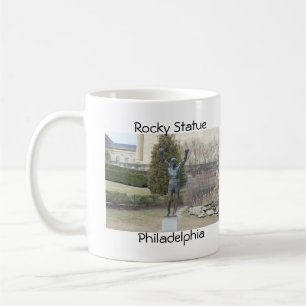 Caneca De Café Estátua rochosa Philadelphfia